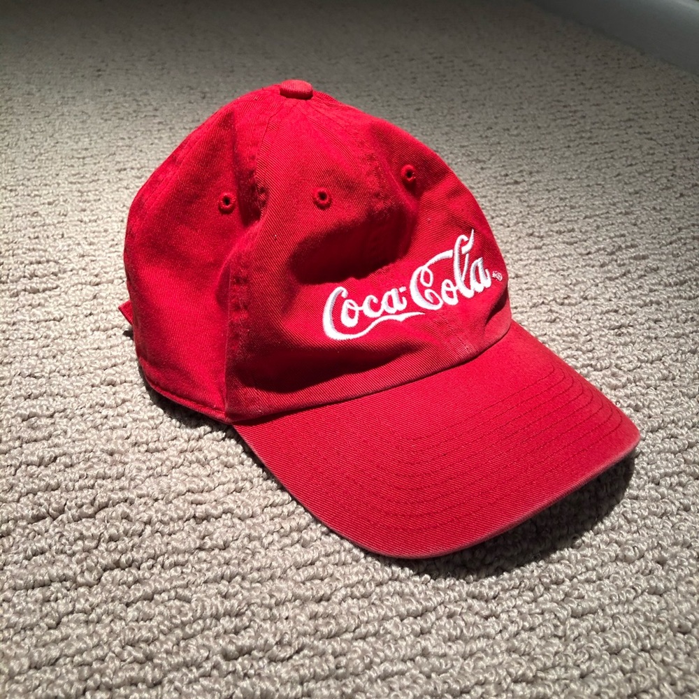VINTAGE COCA COLA HAT (RED)